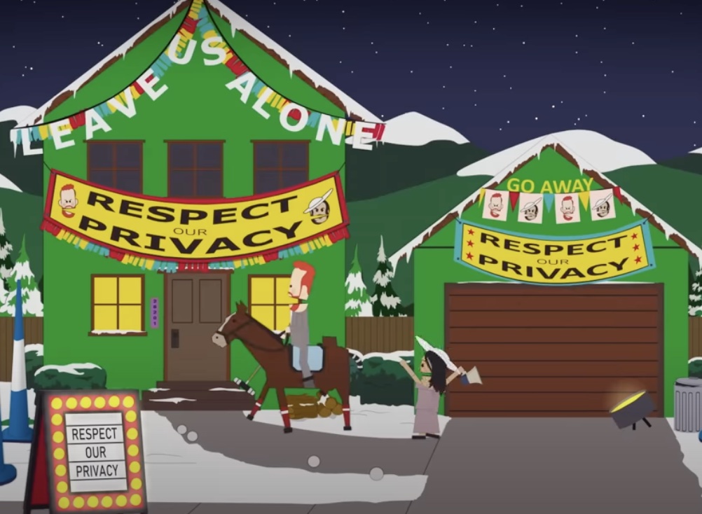 Respect Our Privacy! - SOUTH PARK 