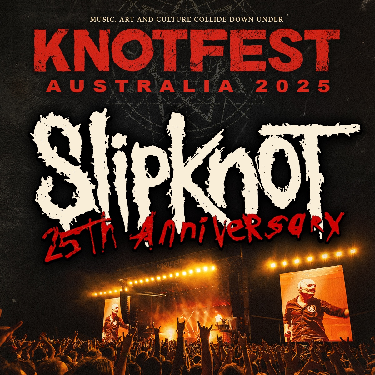 Slipknot Will Headline Knotfest In Australia In 2025