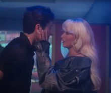 Sabrina Carpenter and Barry Keoghan in Please Please Please video