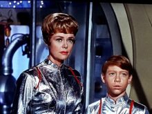 June Lockhart and Bill Mumy in Lost In Space