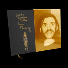 Lemmy Doodle book ‘Ye Book of Inconsequential Scribbles’