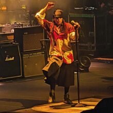 Ian Astbury The Cult Melbourne 23 November 2024 photo by Winston Robinson