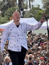 Peter Garrett at St Kilda Festival 2025 photo by Serge Thomman