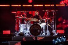 Frank Ferrer Guns N Roses perform at the MCG in Melbourne on Tuesday 14 February 2017. Guns N Roses are touring Australia on their Not In This Lifetime tour.